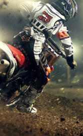 Motocross dirt bike