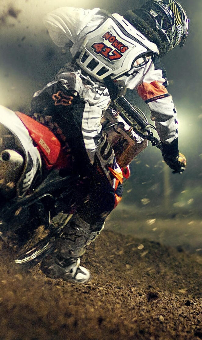 Motocross dirt bike