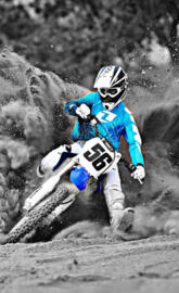 Motocross dirt bike