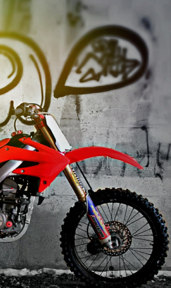 Motocross dirt bike