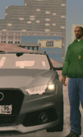 CJ with Audi RS6
