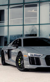 Grey Audi R8