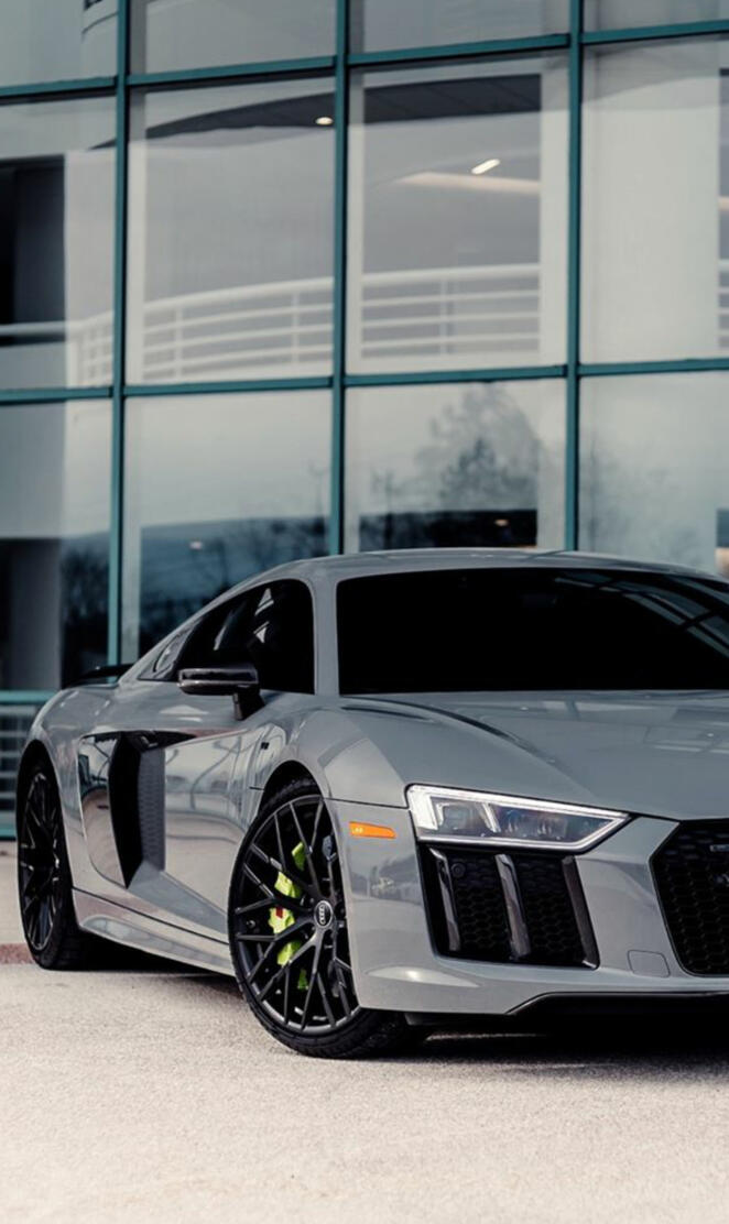 Grey Audi R8