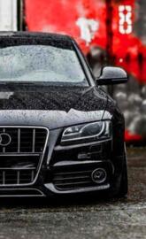 black audi