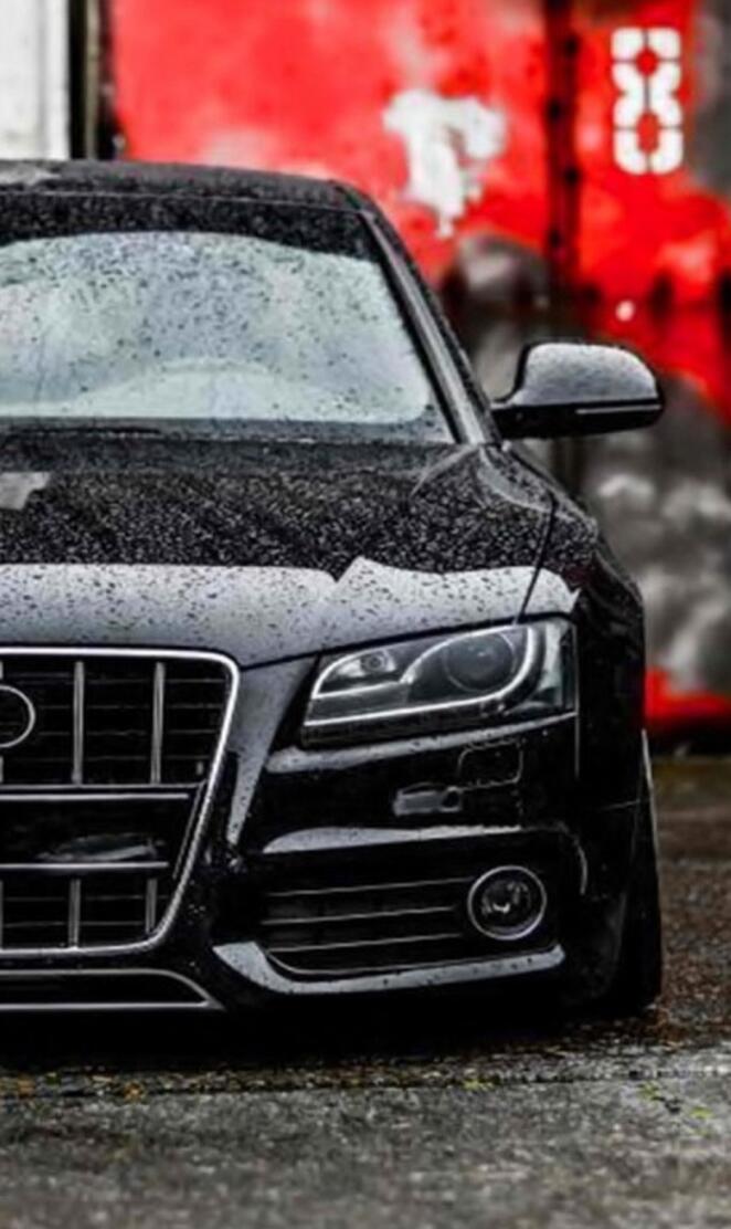 black audi