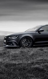 black audi