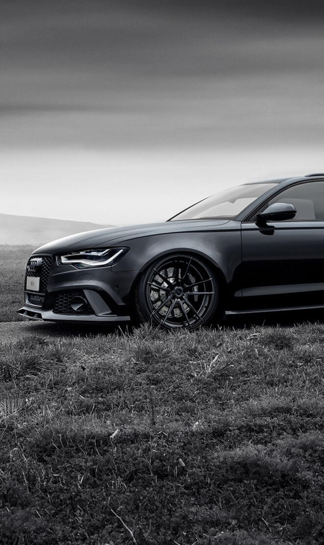 black audi