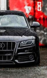 black audi