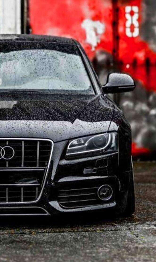 black audi