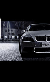 BMW 330i black white
