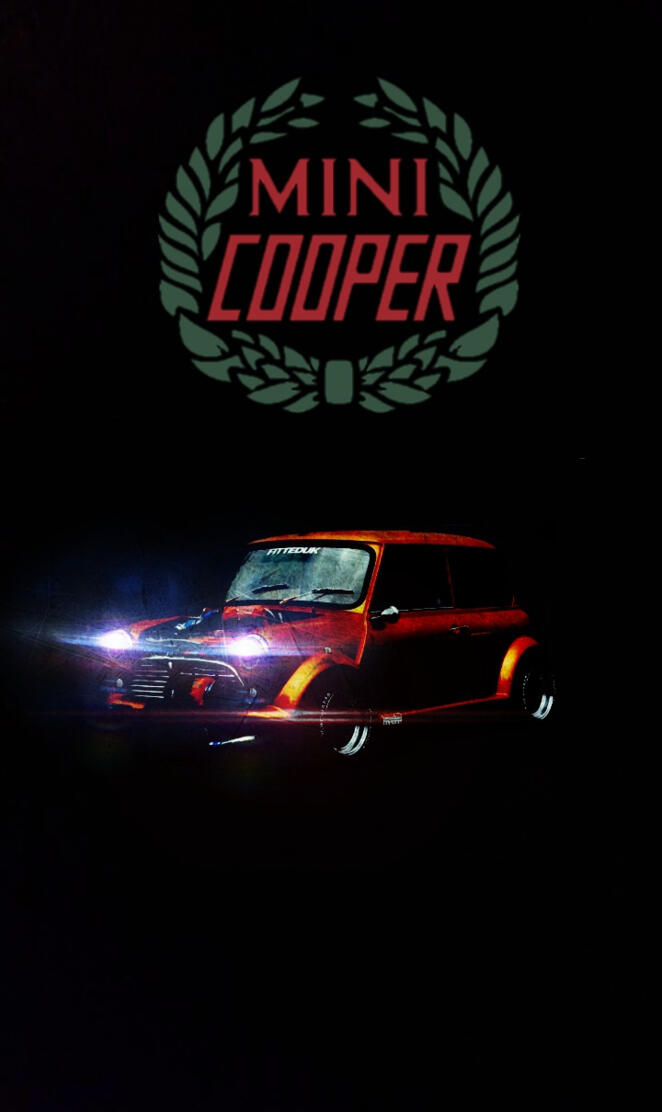 Mini cooper art