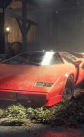 Abandoned Countach