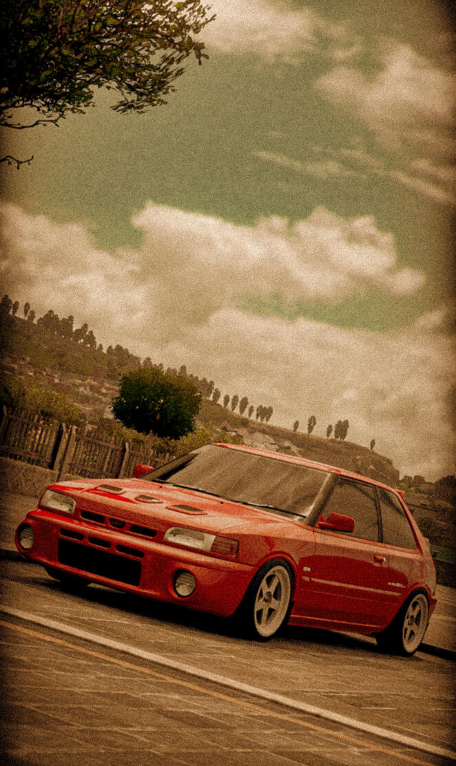 Vintage Mazda Familia