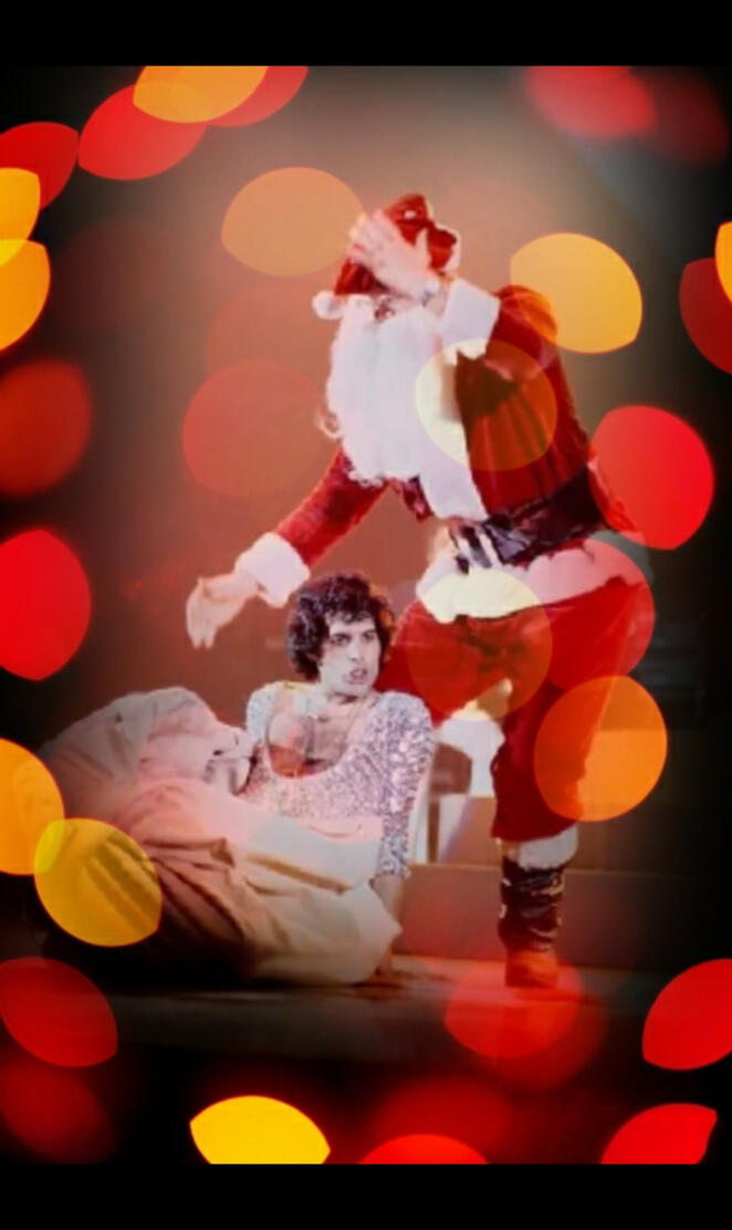Freddie Mercury Santa