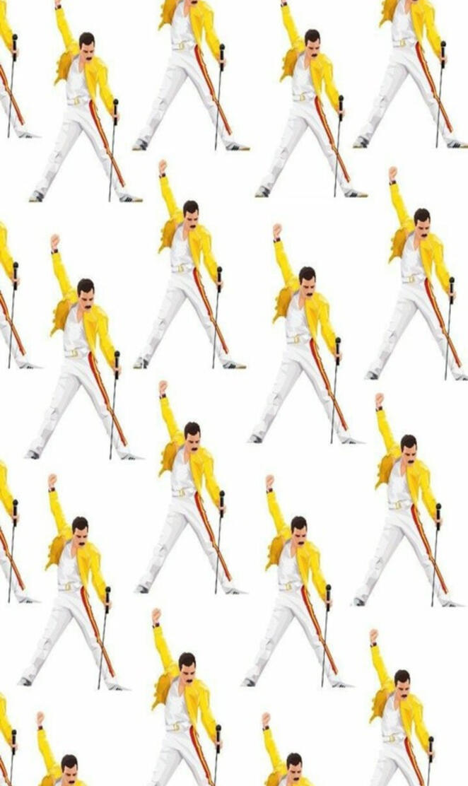 Freddie Mercury pose