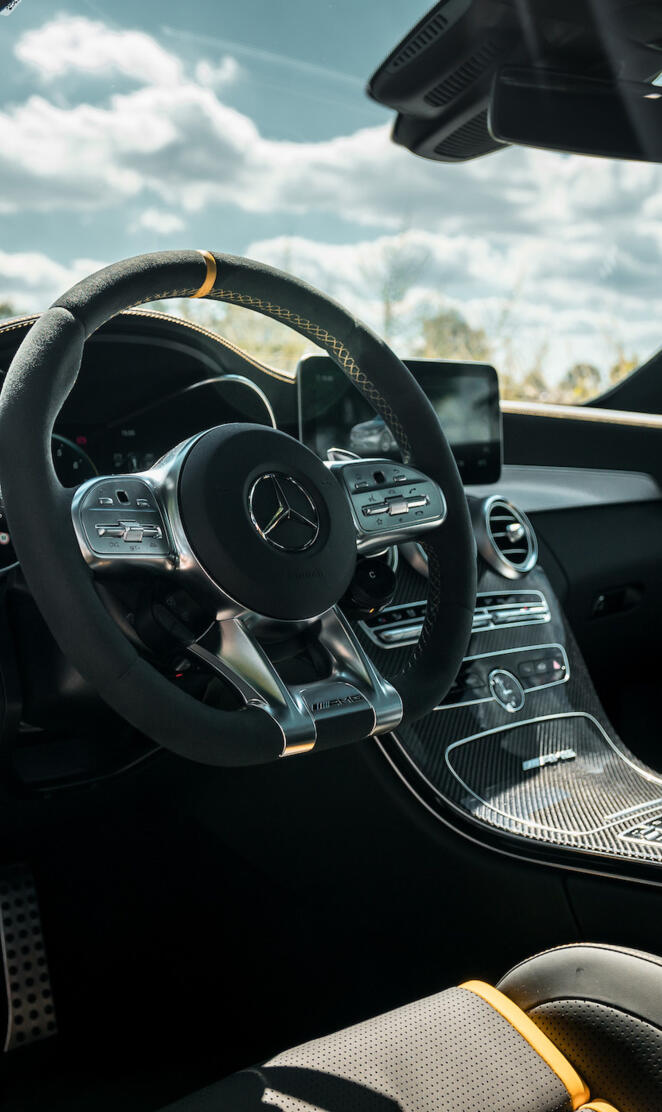 C63s interior 