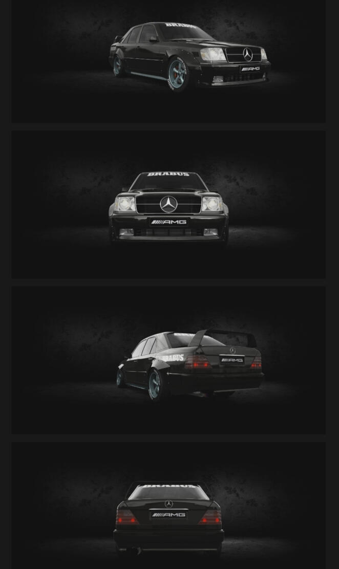 Mercedes e500 brabus