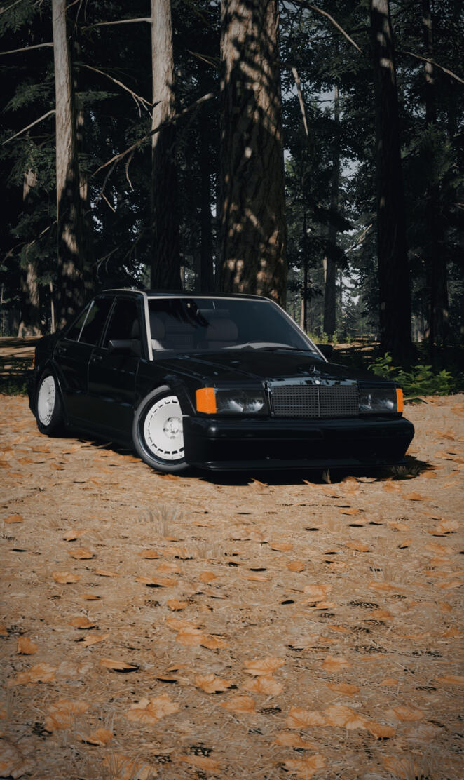 Old Mercedes e190