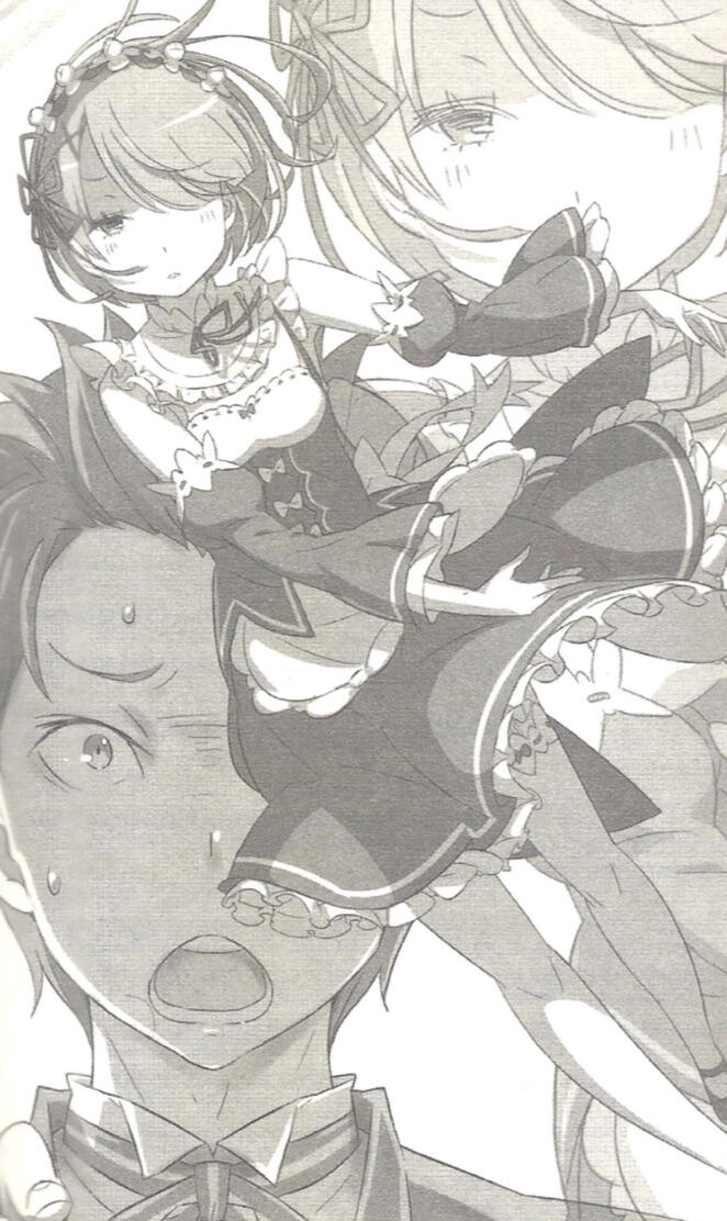 Re zero Ram and Subaru