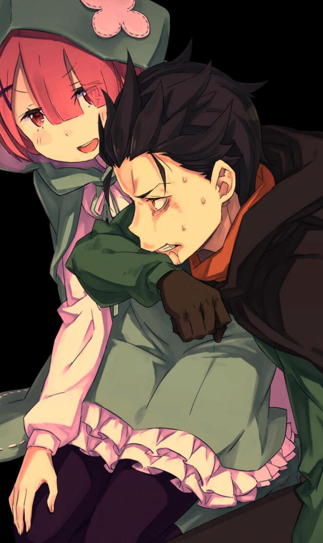 Re zero Ram and Subaru