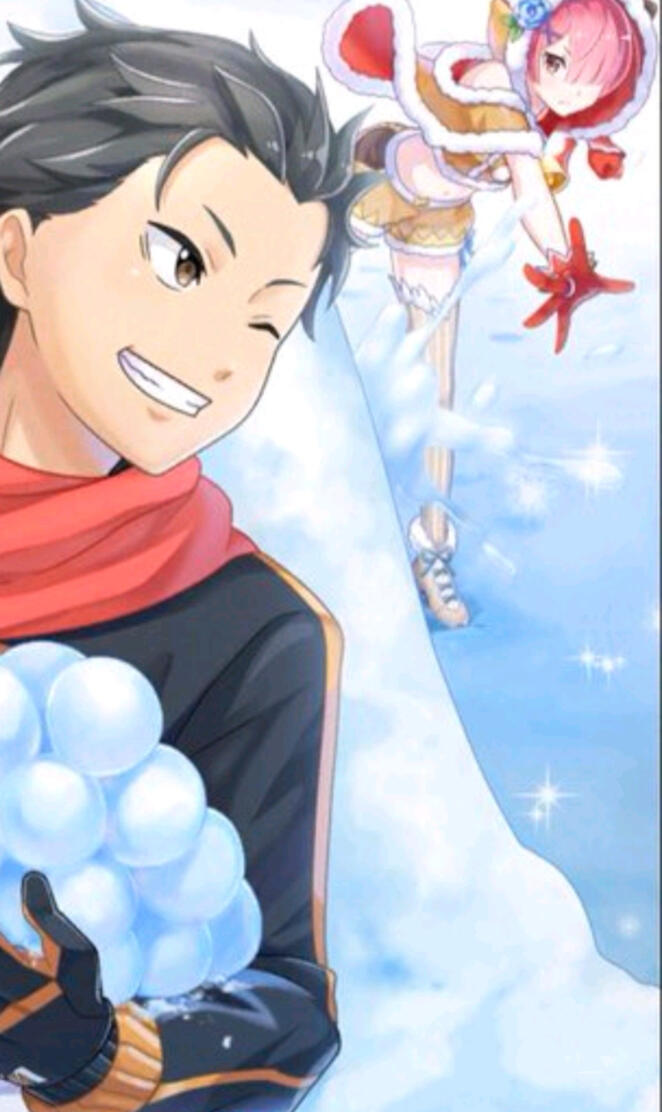 Re zero Ram and Subaru