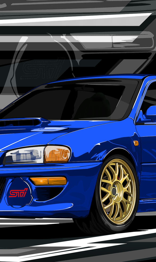 subaru impreza 22b