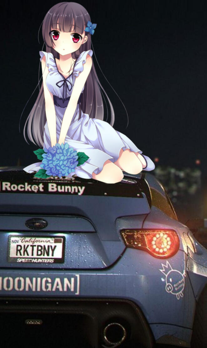 anime Subaru brz 