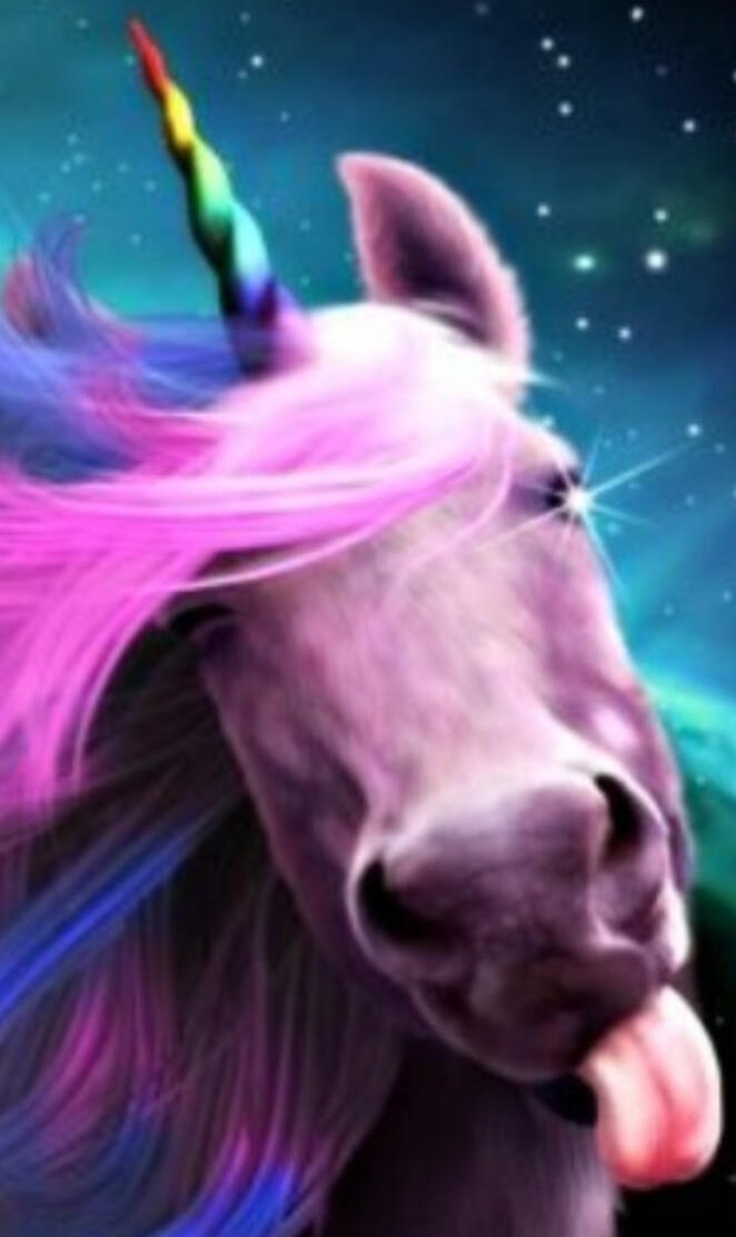 Unicorn selfy