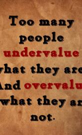 Undervalue