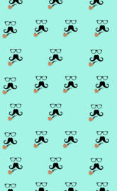 Cool mustache BG