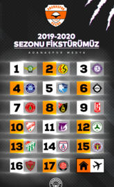 19-20 Sezonu Fikstur