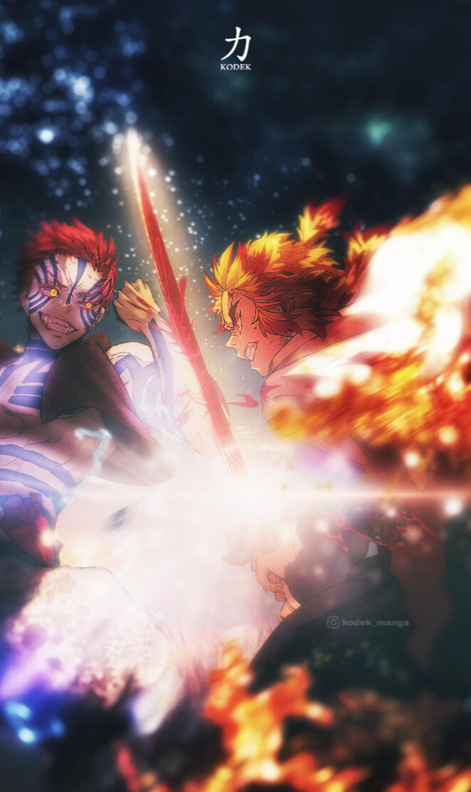 Rengoku Vs Akaza 