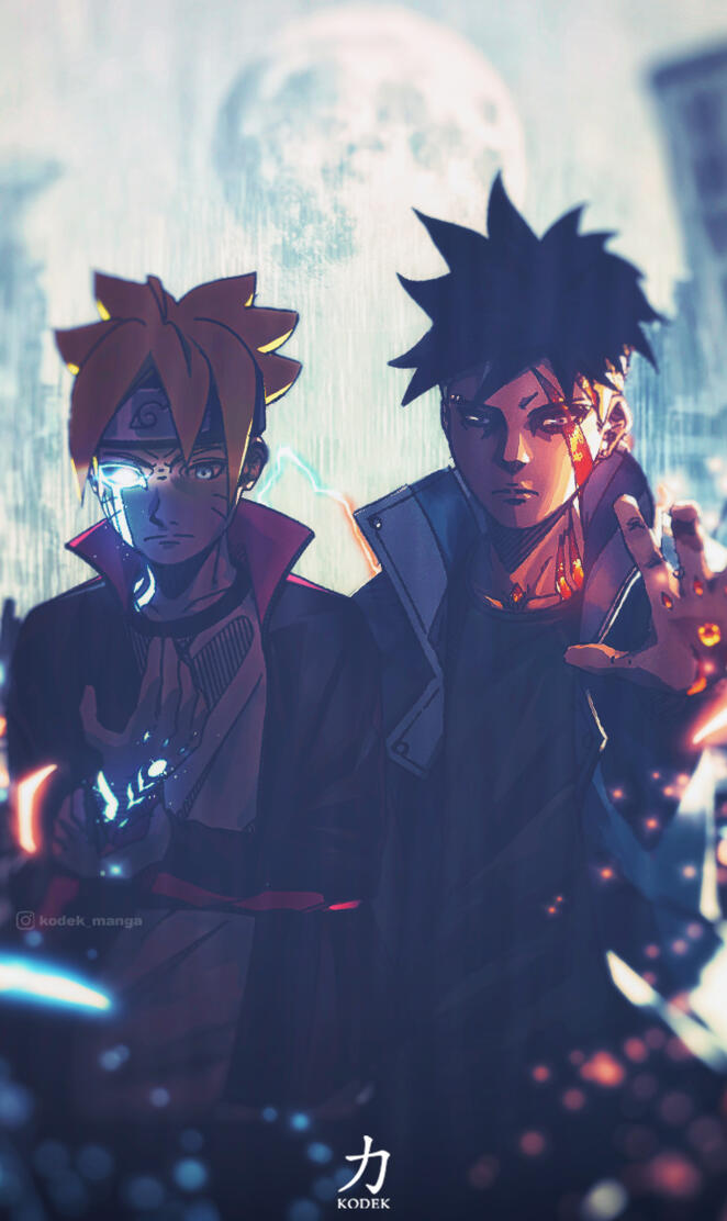 Boruto and Kawaki 