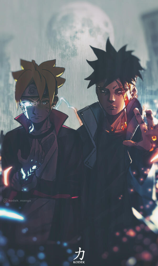 Boruto and Kawaki 