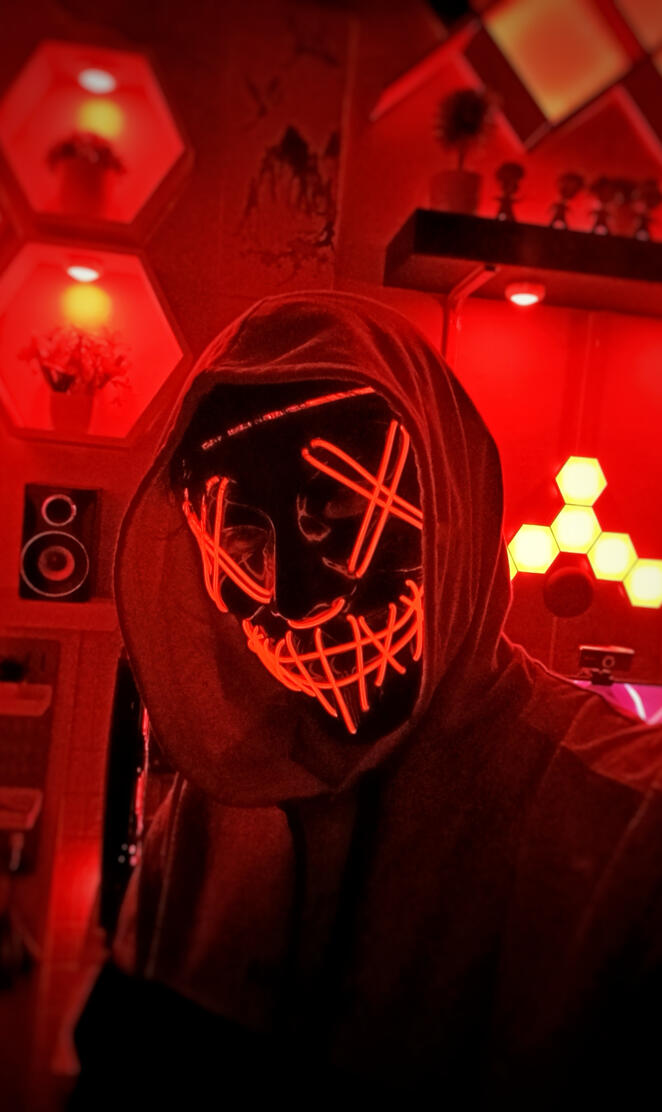 Neon Mask Guy