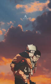 Naruto and Iruka