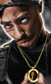 2PAC UCHIHA by Haiko