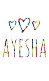 Ayesha - Name Art