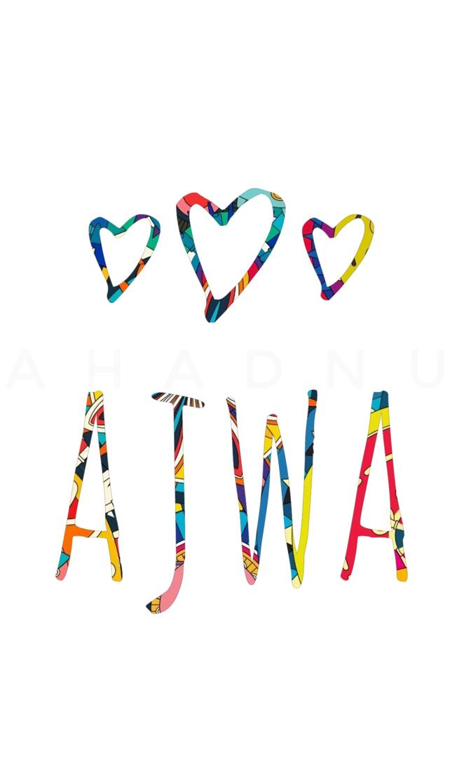 Ajwa - Name Art