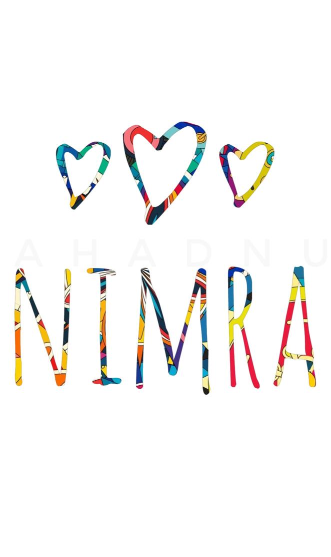 Nimra - Name Art