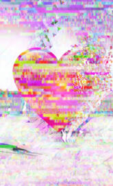 Glitch heart