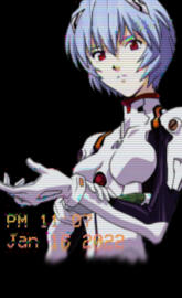 Rei Ayanami_ glitch