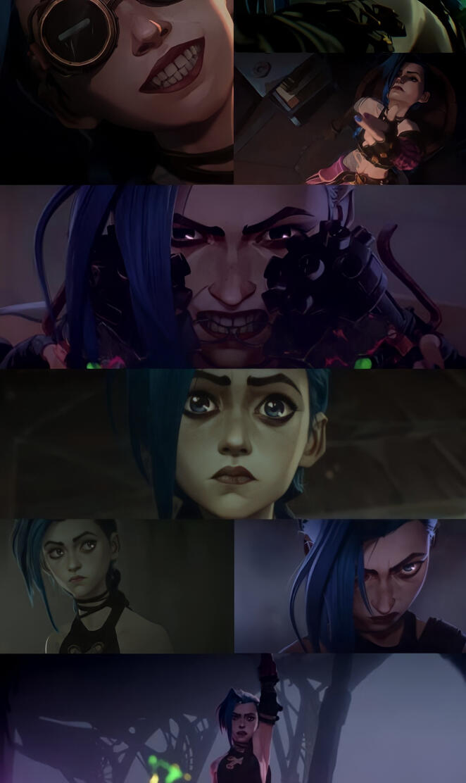 Jinx arcane (Modelo 1)