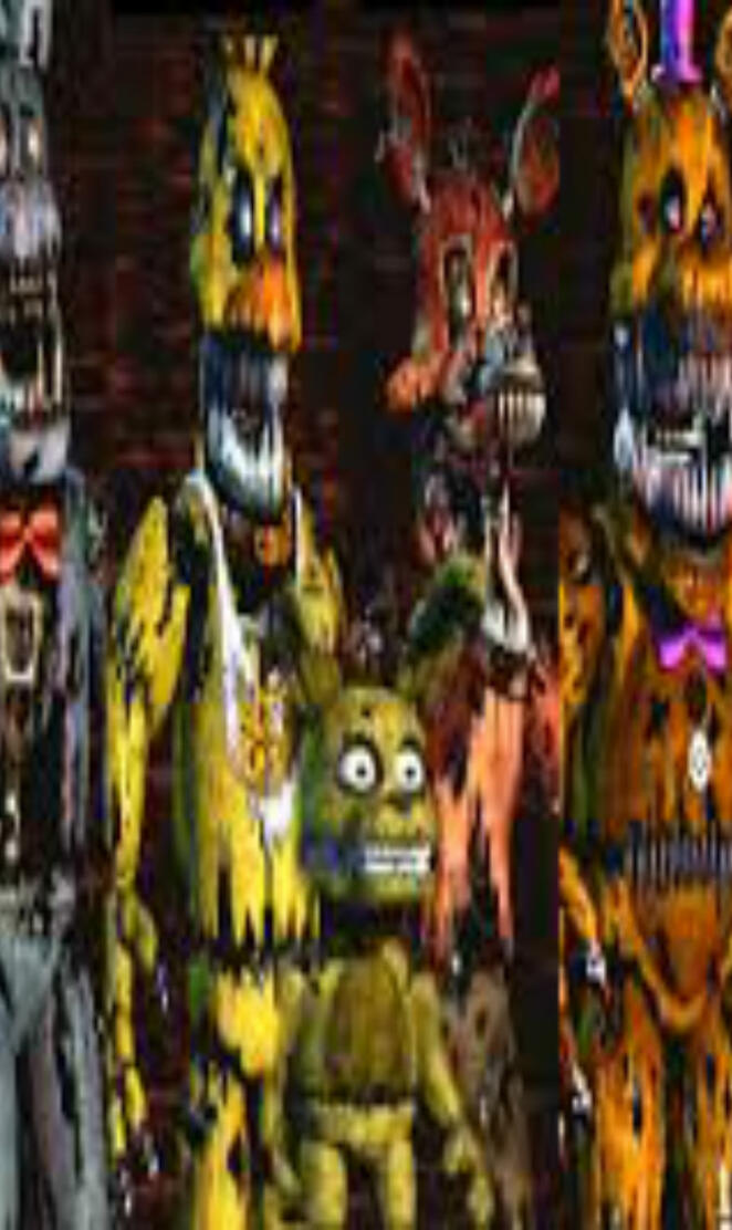 FNAF 4 Animatronics