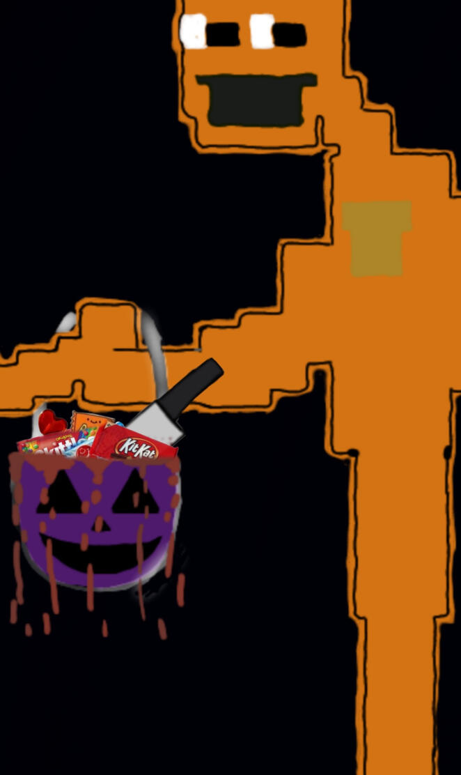 Purple guy holloween