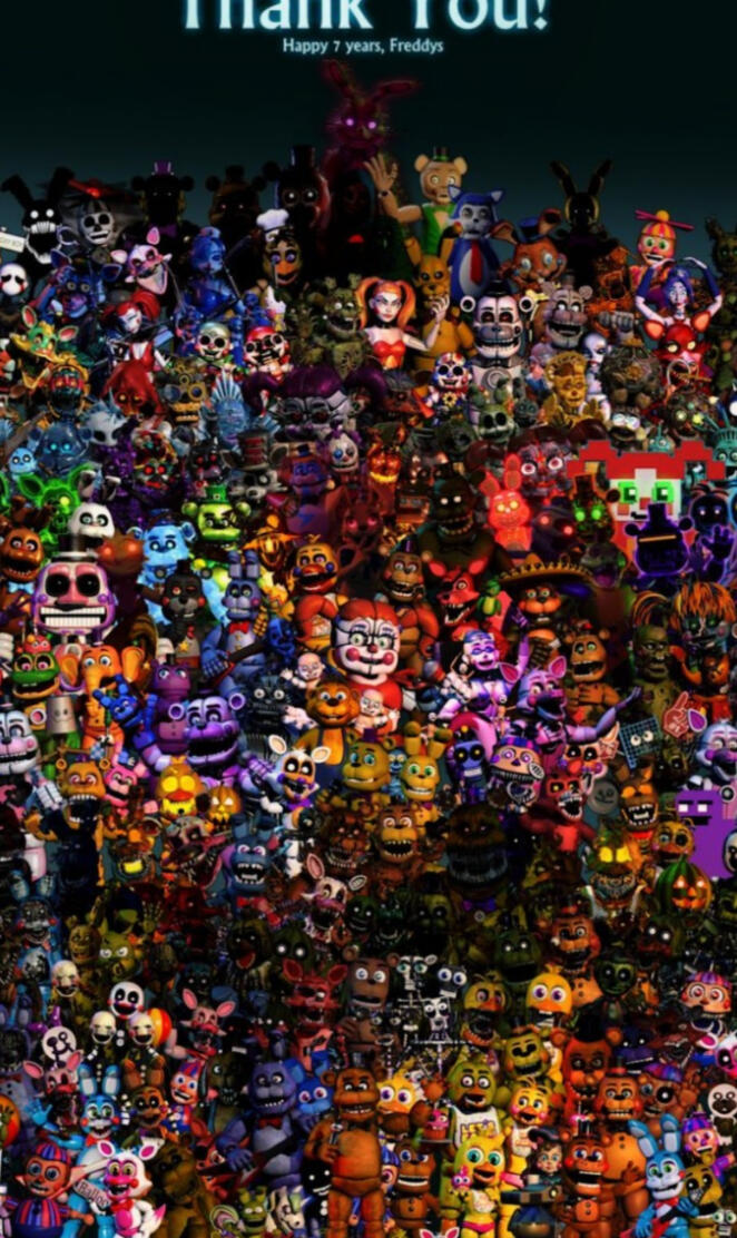 Fnaf all characters