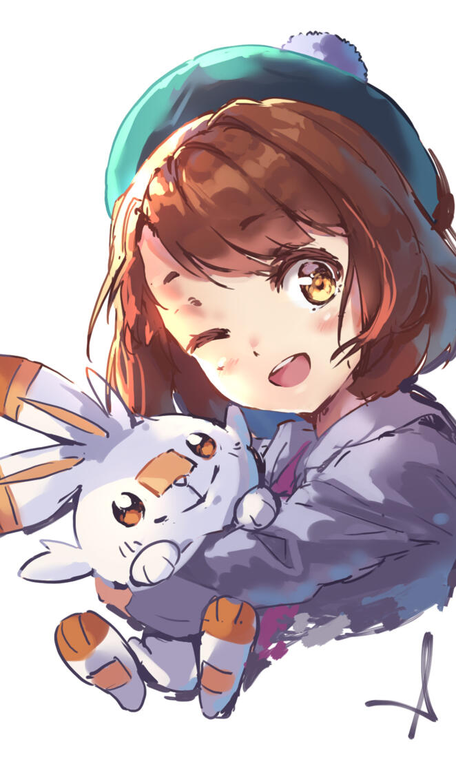 Pokemon trainer girl