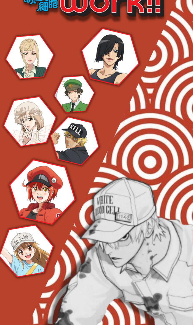 Cells at work red