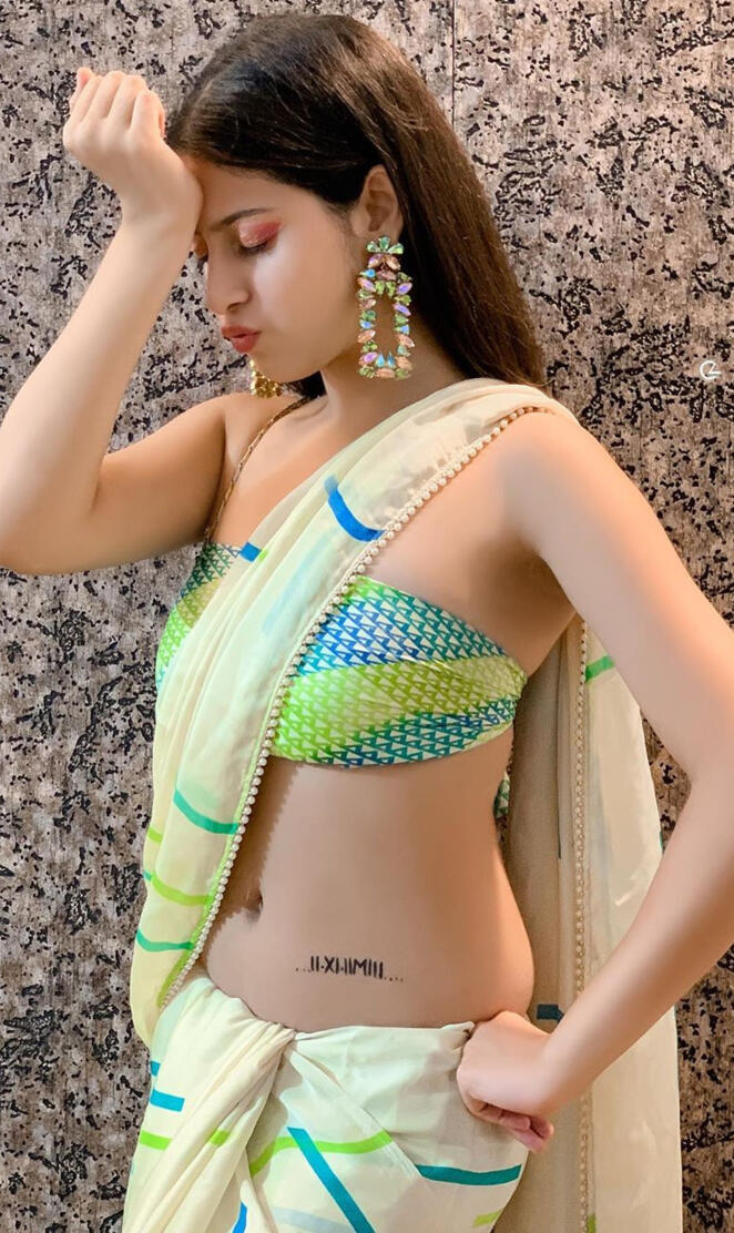 Saree beauty