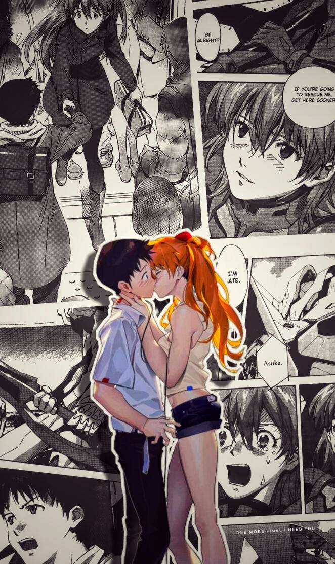 Asuka y Shinji